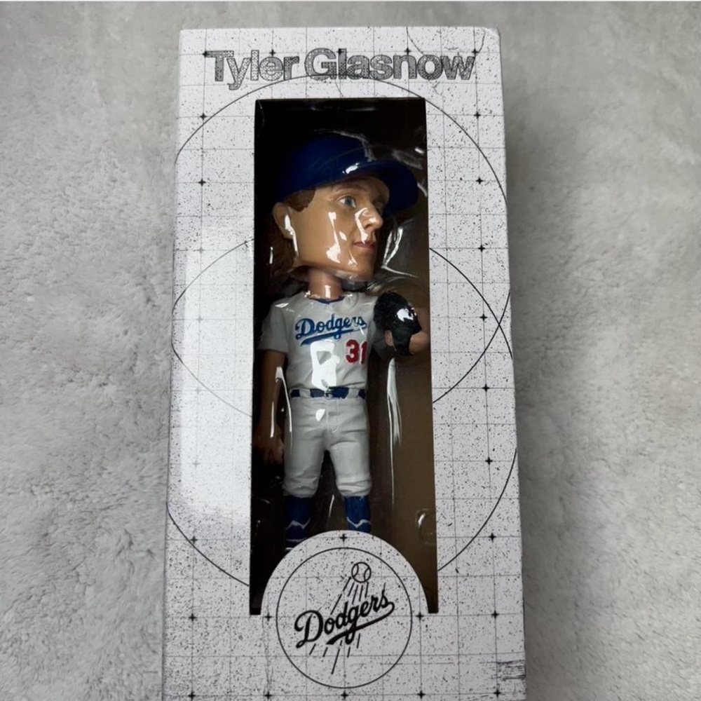 Dodgers Bobblehead with Blue Cap